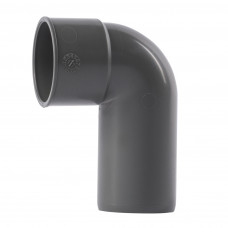 40/30MM OVERGANGSBOCHT PP/METAAL GRIJS ZONDER RUBBER RING