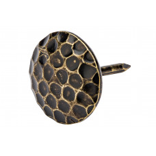 30X MEUBELNAGEL KOP HAMERSLAG BRONS 10,5MM