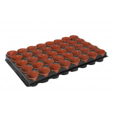 ZAAI STEKPOTJES ROND 7CM (40 STUKS) ZAAI STEKPOTJES ROND 7CM (40 STUKS)