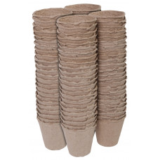 TURFPOTJES ROND 8CM (96 STUKS)