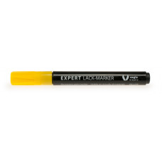 EXPERT PERMANENT MARKEERSTIFT GEEL RONDE PUNT 2-4MM LIJNBREEDTE