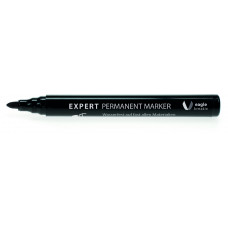EXPERT PERMANENT MARKEERSTIFT ZWART RONDE PUNT 1,5-3MM LIJNBREEDTE