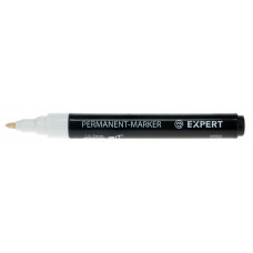 EXPERT PERMANENT MARKEERSTIFT WIT RONDE PUNT 1,5-3MM LIJNBREEDTE
