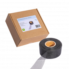 RVS VENTILATIEBAND ZWART 80MM (ROL=30MTR) RVS VENTILATIEBAND ZWART 80MM (ROL=30MTR)