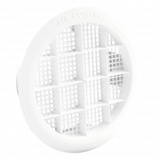 VENTILATIEROZET INBOUW 100MM WIT KUNSTSTOF