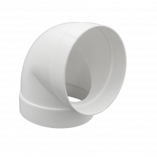 KUNSTSTOF VENTILATIEBUIS BOCHT 90GRD Ø100MM WIT KUNSTSTOF VENTILATIEBUIS BOCHT 90GRD Ø100MM WIT