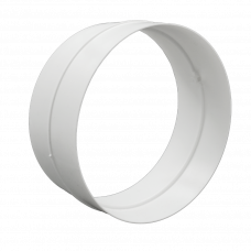 KUNSTSTOF BUISVERBINDER Ø150MM WIT