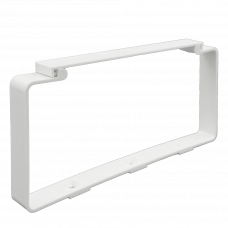 MONTAGEBEUGEL 220X90MM WIT KUNSTSTOF VENTILATIEBUIS VLAKKANAAL
