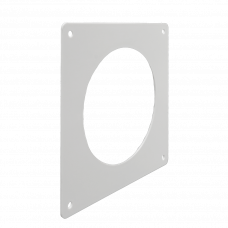 MUURPLAAT TBV BUIS 100MM