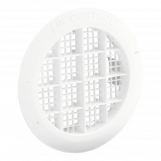 VENTILATIEROZET INBOUW 70MM KUNSTSTOF WIT