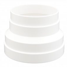 VENTILATIE VERLOOPSTUK Ø 100/125 MM