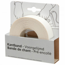 BLS 24MM WIT STRUCTUUR KANTFINEER 7,5MTR BLS 24MM WIT STRUCTUUR KANTFINEER 7,5MTR