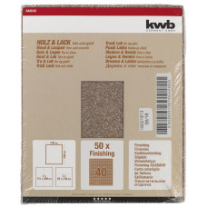 KWB SCHUURVEL FINISHING K40