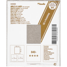 KWB SCHUURVEL FINISHING K80