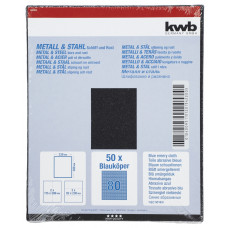 KWB SCHUURVEL LINNEN BLAUW K80 KWB SCHUURVEL LINNEN BLAUW K80