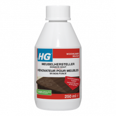 HG MEUBELHERSTELLER DONKER HOUT 250ML