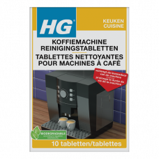 HG 10X REINIGINGSTABLETTEN KOFFIEMACHINE HG 10X REINIGINGSTABLETTEN KOFFIEMACHINE