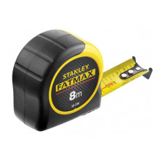 STANLEY 8MTR FATMAX 32MM ROLBANDMAAT 0-33-728 STANLEY 8MTR FATMAX 32MM ROLBANDMAAT 0-33-728
