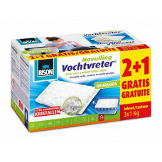 BISON VOCHTVRETER NEUTRAAL NAVULLING 3X 1 KG BISON VOCHTVRETER NEUTRAAL NAVULLING 3X 1 KG