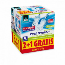 BISON VOCHTVRETER AMBIANCE MAGNEET 3X 450GRAM BISON VOCHTVRETER AMBIANCE MAGNEET 3X 450GRAM