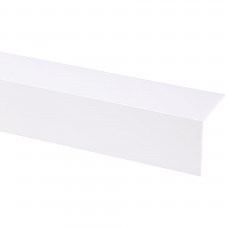 KUNSTSTOF HOEKPROFIEL 50X50MM WIT 260CM KUNSTSTOF HOEKPROFIEL 50X50MM WIT 260CM