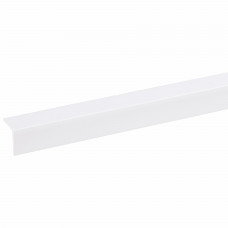 KUNSTSTOF HOEKPROFIEL 20X20MM WIT 260CM