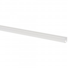 KUNSTSTOF U-PROFIEL 10X10MM WIT 260CM KUNSTSTOF U-PROFIEL 10X10MM WIT 260CM