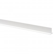 KUNSTSTOF T-PROFIEL 18MM WIT 260CM KUNSTSTOF T-PROFIEL 18MM WIT 260CM
