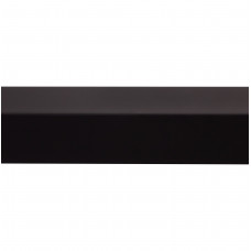 KUNSTSTOF HOEKPROFIEL 30X30MM ZWART 260CM KUNSTSTOF HOEKPROFIEL 30X30MM ZWART 260CM