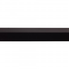 KUNSTSTOF HOEKPROFIEL 20X20MM ZWART 260CM