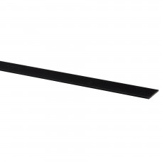 AFDEKPROFIEL KUNSTSTOF 2X30MM ZWART 260CM AFDEKPROFIEL KUNSTSTOF 2X30MM ZWART 260CM