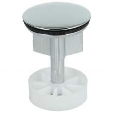 STOP VOOR AFVOERGARNITUUR VERCHROOMD 40MM