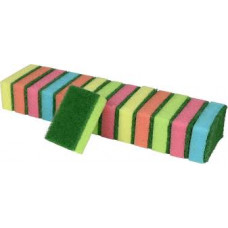 SET A 14 SCHUURSPONSEN 8X5,5X2,5CM