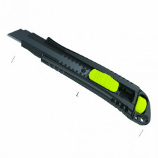 METRICA AFBREEKMEES BLACK BLADE METALEN HOUDER 18MM METRICA AFBREEKMEES BLACK BLADE METALEN HOUDER 18MM