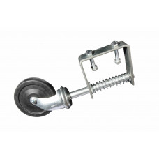 LOOPWIEL MET VEER VOOR TUINHEK VERZINKT