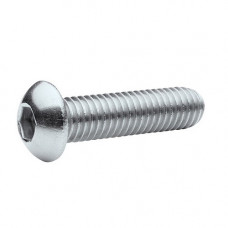 BINNENZESKANTBOUT RVS A2 LAAGBOLKOP M6 X 12MM BINNENZESKANTBOUT RVS A2 LAAGBOLKOP M6 X 12MM