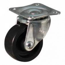 ZWENKWIEL ZWART KUNSTSTOF 50MM 50KG