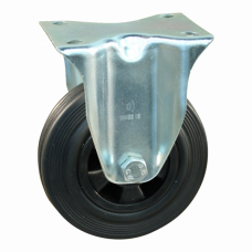 BOKWIEL 125MM RUBBER BAND +KUNSTSTOFVELG 100KG