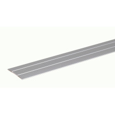ALUMINIUM OVERGANGS- PROF.ZILVER 38X1MM 90CM ZELFKLEVEND