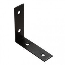 STOELHOEK 70X70X20MM ZWART