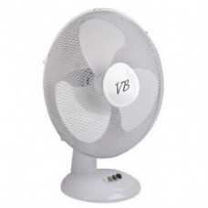 TAFEL VENTILATOR 16" 40CM 3 STANDEN WIT