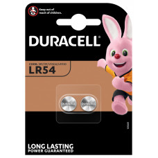 DURACELL 2X KNOOPCEL LR 54 ALKALINE 1,5V DURACELL 2X KNOOPCEL LR 54 ALKALINE 1,5V