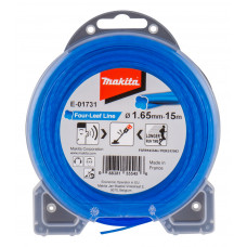 MAKITA KLAVERBLADVORMIG MAAIDRAAD 1,65X15 METER BLAUW MAKITA KLAVERBLADVORMIG MAAIDRAAD 1,65X15 METER BLAUW