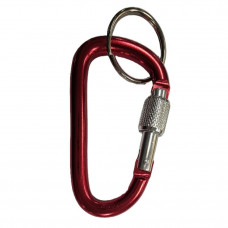 KARABIJNHAAK 80X40 MET RING - DIVERSE KLEUREN