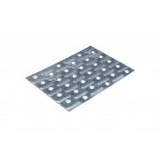 SPIJKERPLAAT 106X200X1,25MM VERZINKT SPIJKERPLAAT 106X200X1,25MM VERZINKT