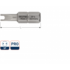 ROTEC BASIC BIT SPANNER S10 (SNAKE-EYE) ROTEC BASIC BIT SPANNER S10 (SNAKE-EYE)