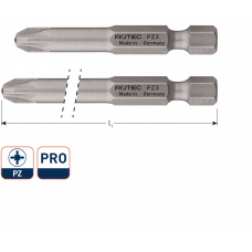 ROTEC PRO SCHROEFBIT PZ2 89MM ROTEC PRO SCHROEFBIT PZ2 89MM