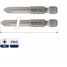 ROTEC PRO SCHROEFBIT PH2 152MM ROTEC PRO SCHROEFBIT PH2 152MM