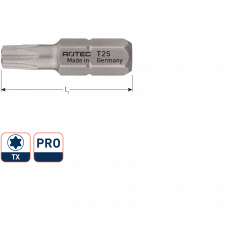 ROTEC 2X PRO SCHROEFBIT TX27 25MM