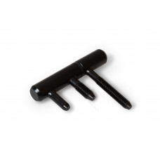 INBOOR PAUMMELLE ZWART 12MM TBV METALEN KOZIJNEN
